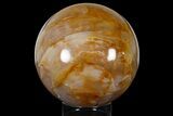Beautiful, Polished Hematoid Quartz Sphere #177299-1